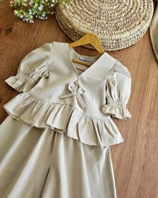 تصویر شومیز شلوار بچگانه کد 926 