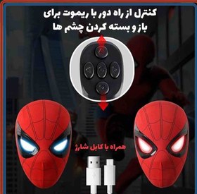 تصویر ماسک اسپایدرمن مدل ریموتی ( Mask spider man ) 