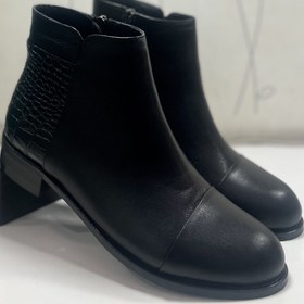 تصویر کفش نیم بوت طرح رها Women's ankle boots, Raha model