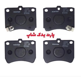 تصویر لنت ترمز چرخ جلو پراید هانتر Pride Hunter front wheel brake pads