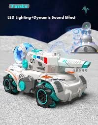 تصویر ماشین تانک کنترلی شارژی تیر پرتاب کن دو ریموت شارژی TANK BATTLE WATER BOMB TOY RC _ ITEM NO 168/8