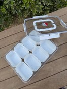 تصویر نظم دهنده یخچال و تنقلات درب چفتی 