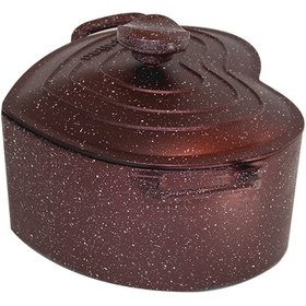 تصویر قابلمه چدن نالینو مدل Amante plus کد 0139 Nalino cast iron pot, model Amante plus, code 0139