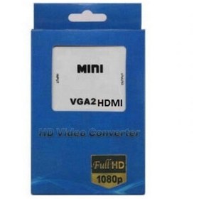 تصویر تبدیل VGA به HDMI پورتی برند ENET ( پاور دار ) 