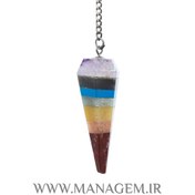 تصویر شاقول هفت چاکرا 