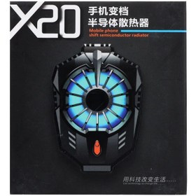 تصویر فن خنک کننده گوشی موبایل X20 اصلی Mobile Cooling Fan X20 ORIGINAL