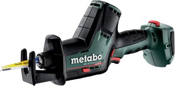 تصویر اره متقابل شارژی GmbH SSE 18 LTX BL متابو Metabo Werks GmbH Cordless Reciprocating Saw SSE 18 LTX BL Compact (602366850) Box