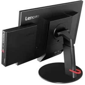 تصویر مانیتور استوک 22 اینچ فریم لس وبکم دار لنوو Tio22 manitor lenovo tinkcenter tio gen3