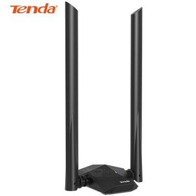 تصویر کارت شبکه بی سیم Wi-Fi 6 دوبانده تندا AX1800 مدل U18A Tenda AX1800 Wi-Fi 6 U18A Network card
