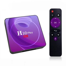 تصویر اندروید باکس H10 Play با سیستم عامل Android TV 9 