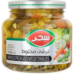 تصویر ترشی 1450 گرم مخلوط سحر 