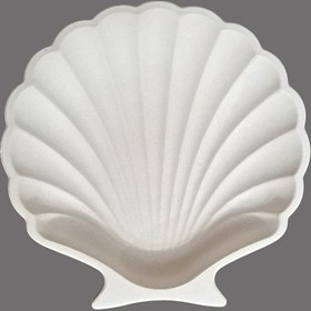 تصویر ظرف دکوری مدل صدف 