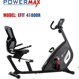 تصویر دوچرخه مبله خانگی مدل EFIT 41800R برند اورجینال PowerMax 