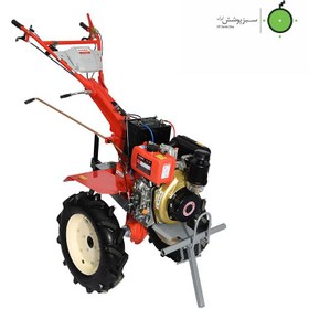 تصویر تیلر کولتیواتور دیزلی ۷ اسب کاما آگرو 