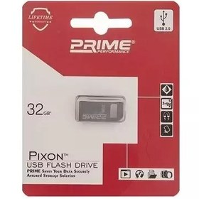 تصویر فلش مموری سی و دو گیگ 32 پرایم Prime pixon usb2.0 