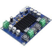 تصویر ماژول آمپلی فایر دو کاناله 2x120 وات با تراشه TPA3116D2 