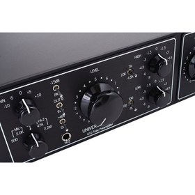 تصویر پری آمپ یونیورسال آدیو Universal Audio LA-610 MkII A classic tube mic preamp & LA-2A-style compressor in a single unit.