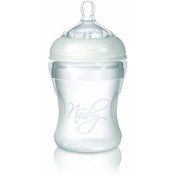 تصویر شیشه شیر تمام سیلیکونی 210 میل نابی Nuby 