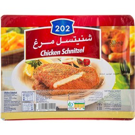 تصویر 202 شنیسل مرغ 500گ 