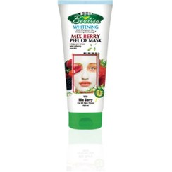 تصویر ماسک صورت پیل آف بیوتیسا با عصاره انواع تمشک Beutisa Mix berry Peel Of mask حجم 220 میل 