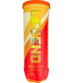 تصویر توپ تنیس مدل odea legend بسته ۳ تایی 