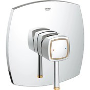 تصویر شیر توالت توکار گلد-کروم گروهه GROHE مدل Grandera کد 19932IG0 - ب GROHE GRANDERA CONCEALED TOILET MIXER