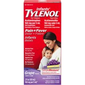 تصویر شربت تایلنول Tylenol (درد + تب) نوزادان 