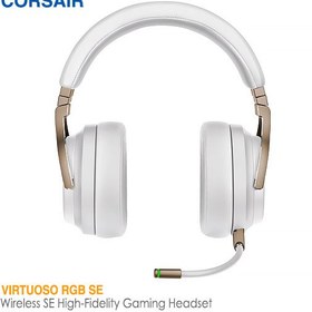 تصویر هدفون گیمینگ کورسیر Corsair -مدل VIRTUOSO Headset Corsair VIRTUOSO RGB Wireless SE Gaming