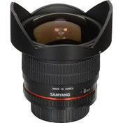 تصویر لنز سامیانگ Samyang 8mm f/3.5 HD Fisheye Lens 