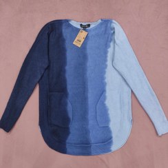 تصویر بافت آبی آبرنگی0123 