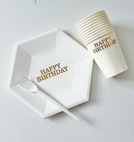 تصویر ظروف پذیرایی تولد 