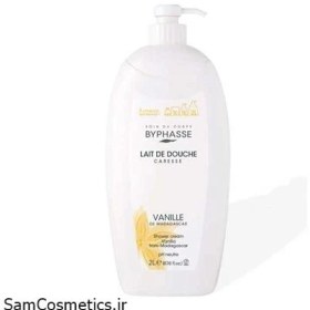 تصویر شامپو بدن 2 لیتری بایفاس اسپانیا مدل Vanille De Madagascar BYPHASSE® Lait De Douche Caresse Vanille De Madagascar, 2ltr