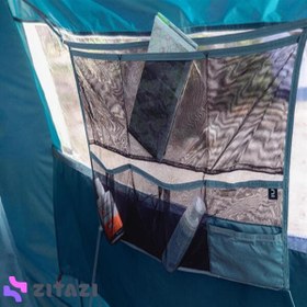 تصویر کیسه نظم دهنده و ذخیره سازی چادر کچوا Quechua 6 Pouches Camping Tent Storage Netting 