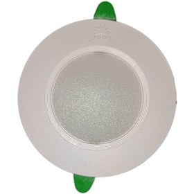 تصویر چراغ سولاریس 9 وات دایره ای پارس شعاع رنگ سفید Solaris lamp 9 watt circular Pars Shua white color