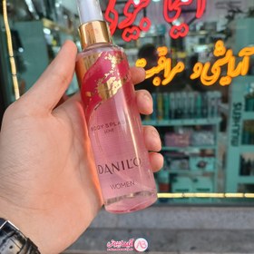 تصویر بادی اسپلش Love زنانه صورتی روشن 2 Danilo Love Body Splash For Women 2