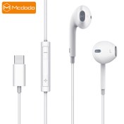 تصویر هندزفری تایپ سی مک دودو مدل6070-HP Mcdodo HP-6070 Earplug Type-C Earphone