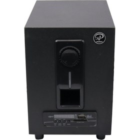 تصویر اسپیکر سه تیکه دسکتاپی ایکس پی مدل XP_AC126C XP XP_AC126C three-piece desktop speaker