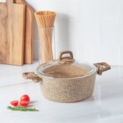 تصویر قابلمه کاراجا Wood Silver Bio Granit سایز ۲۰ 