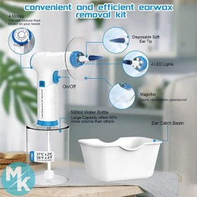 تصویر گوش پاک کن برقی برند Temodu مدل safe wash 