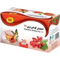 تصویر دمنوش گوجی‌ بری 111 - تی‌بگ 20 عددی 