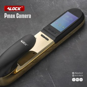 تصویر دستگیره چشمی دار و قفل اثر انگشتی دیجیتال ALOCK مدل Pmax Camera G 