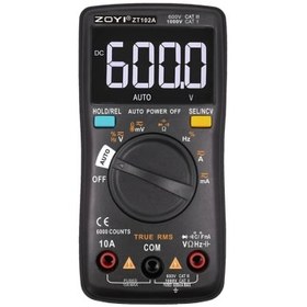 تصویر مولتی متر دیجیتال زویی مدل ZT102A ZOYI ZT102A Digital Multimeter