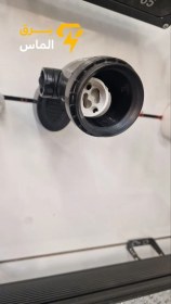 تصویر پایه دیواری لامپی 