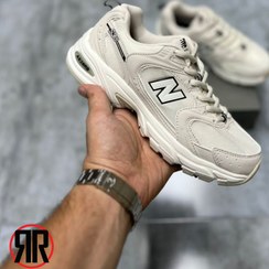 تصویر کتونی نیوبالانس 530 کرم بژ New Balance 530 Cream 