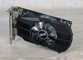 تصویر کارت گرافیک ASUS 1050 TI 4G تک فن (استوک ) 