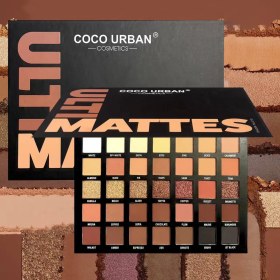 تصویر پالت سایه چشم کوکو یوربان مدل COCO URBAN ULTIMATE MATTES ۳۵ رنگ 