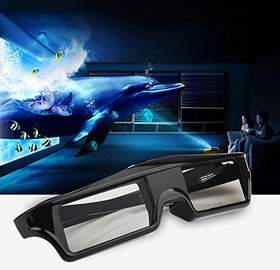 تصویر عینک شاتر شیشه ای بلوتوث فعال 3D 3D برای تلویزیون سامسونگ Panasonic TV TDG-BT500A TDG-BT400A Epson Projector عینک RF 3D 