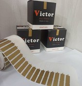 تصویر لیبل جواهر ایتالیایی Victor ( رنگ طلایی ) 1000 عددی 