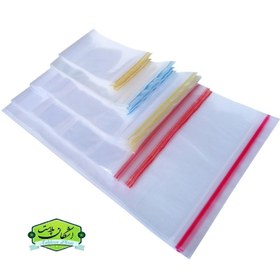 تصویر زیپ کیپ فله (100 عددی) - سایز 14 در 18 