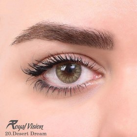 تصویر لنز شماره 20 مدل Desert Dream رویال ویژن Sensual Beauty Lens 20 Royal Vision (Desert Dream)